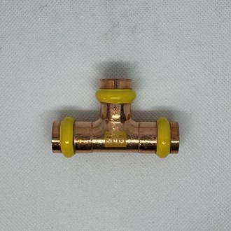 15MM TEE GAS METPRESS (EA)